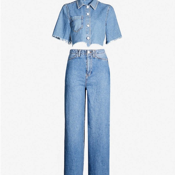 Free People Denim - Free people size 10 denim set